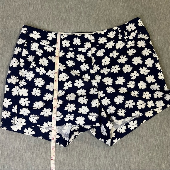 J. Crew Blue and White Floral Shorts - Picture 6 of 6